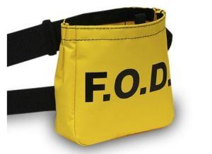 Yellow Vinyl FOD Bag 7100