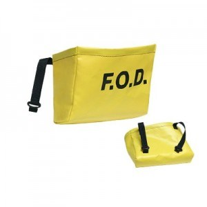 Yellow Vinyl FOD Bag 8000