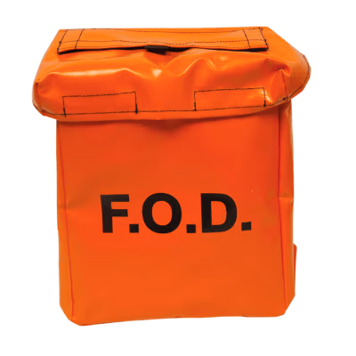 Scaffold Hanging Style Bag with FOD Logo & Velcro Strap