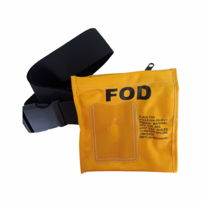 FOD Bag 1000 Denier Cordura with Clear ID Pocket, Adjustable Waist Belt