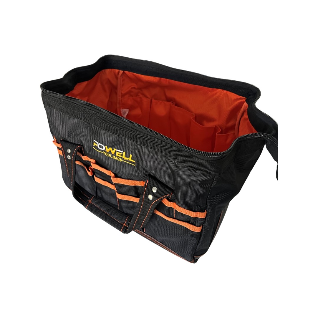Tool Bag Organizer Heavy Duty with 14” Wide Mouth and Clear ID Slot ...