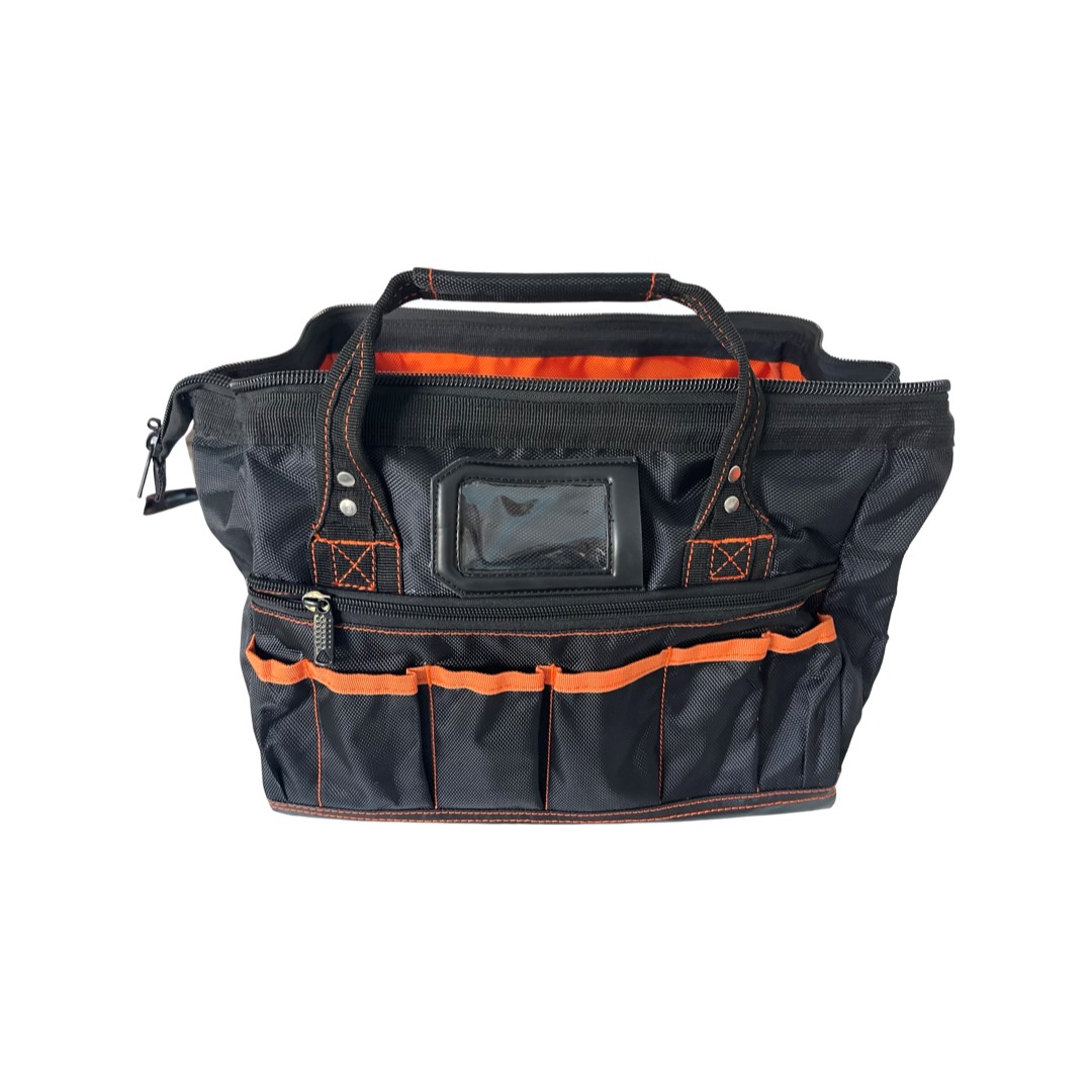 Tool Bag Organizer Heavy Duty with 14” Wide Mouth and Clear ID Slot ...
