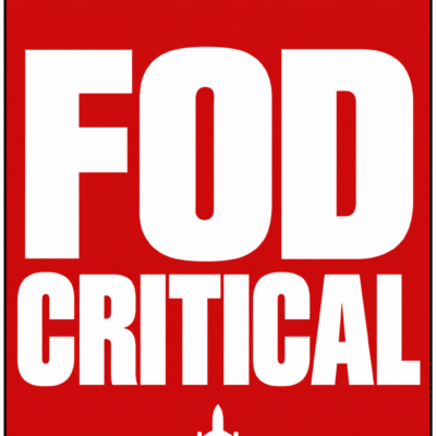 FOD Critical Sign – Aviation FOD Safety Sign