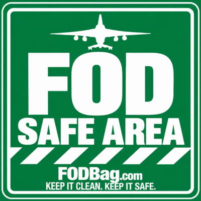 FOD Area Sticker Set